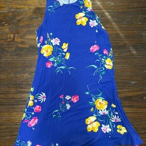 Old Navy Blue Floral Women’s Dress